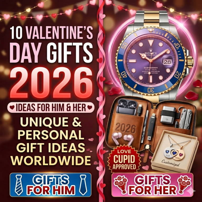 10 Valentine's Day Gifts Ideas for Him and Her in 2026