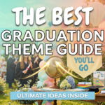 A whimsical Oh the Places You'll Go Graduation Party featuring hot air balloons and pastel decorations