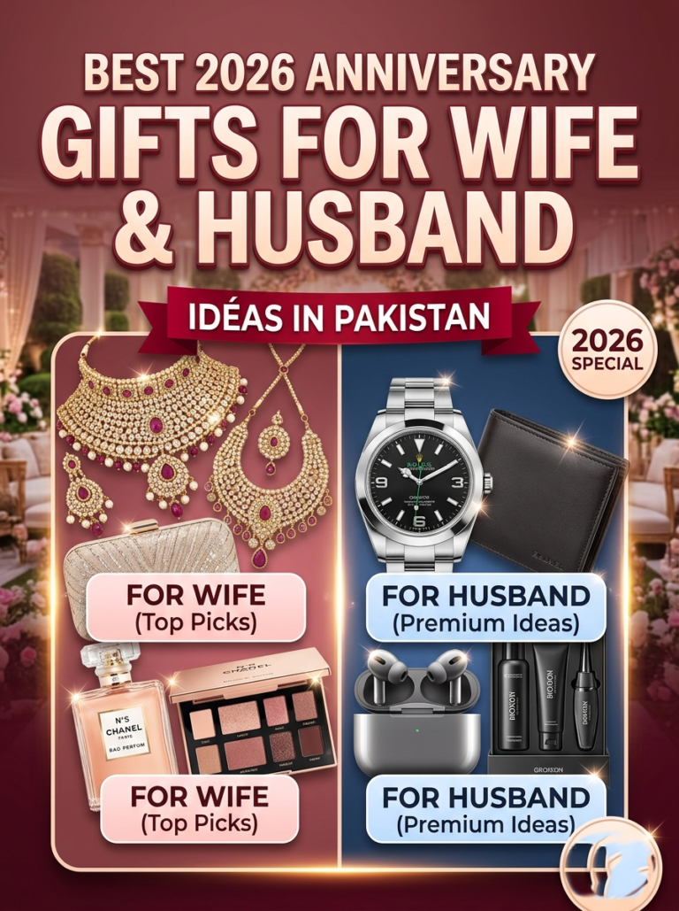 Best Wedding Anniversary Gifts Idea 2026 in Pakistan For Wife & Husband