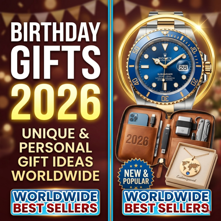 Birthday Gifts 2026 Unique & Personal Gift Ideas Worldwide