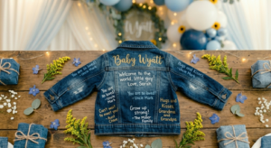 Denim Guest Book Idea