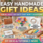 Easy Handmade Gift Ideas for All Ages DIY Gifts That Won't Disappoint
