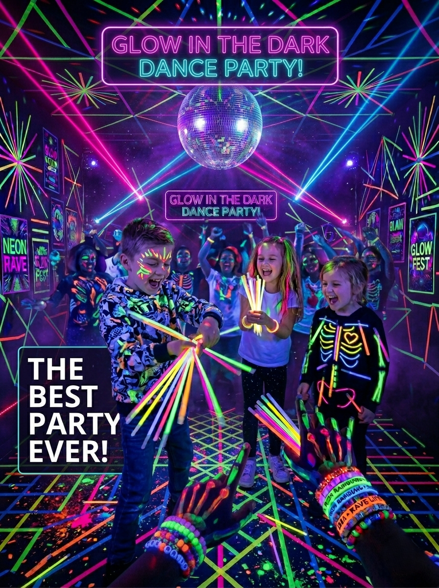 Glow in the Dark Dance Party
