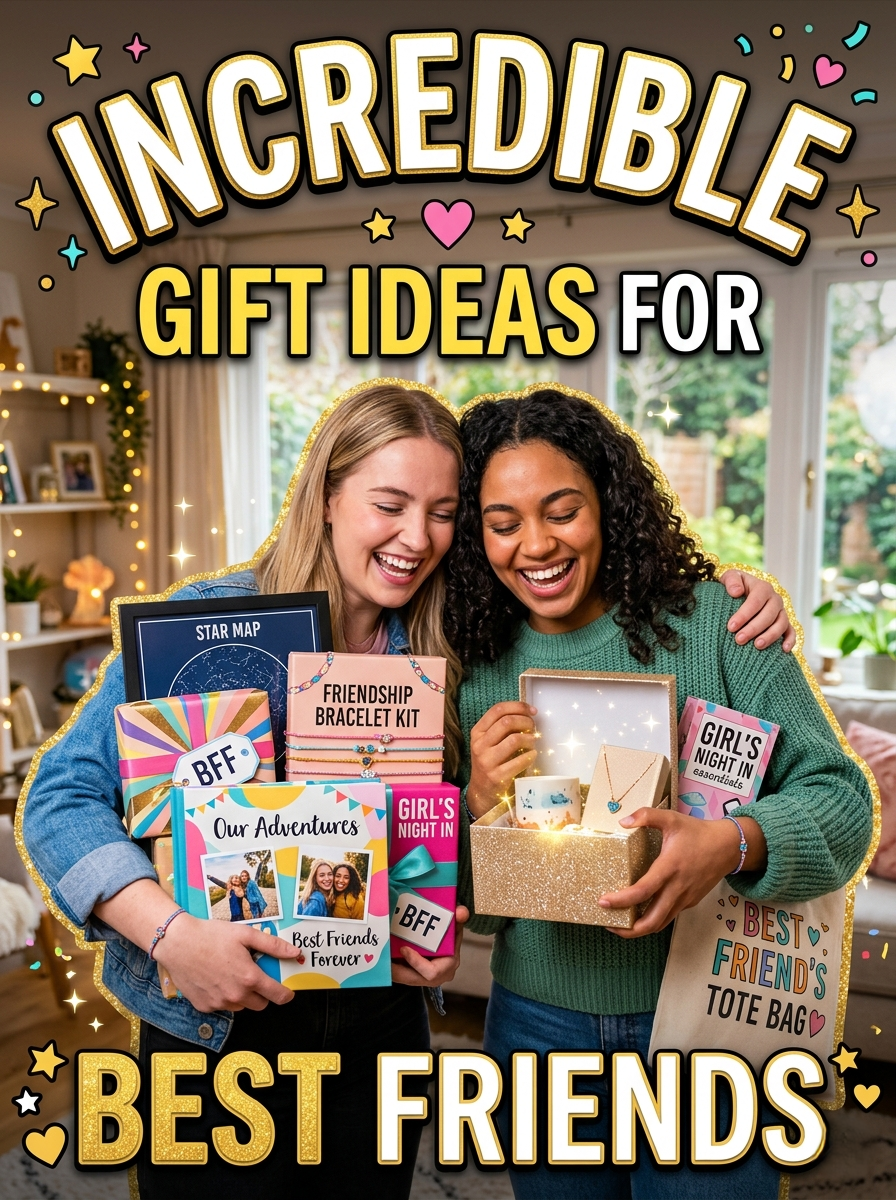 Incredible Gift Ideas For Best Friends
