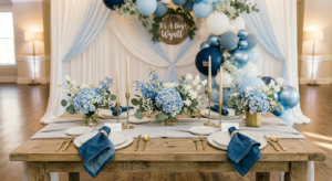 Party Decorations Blue Jeans & Lace