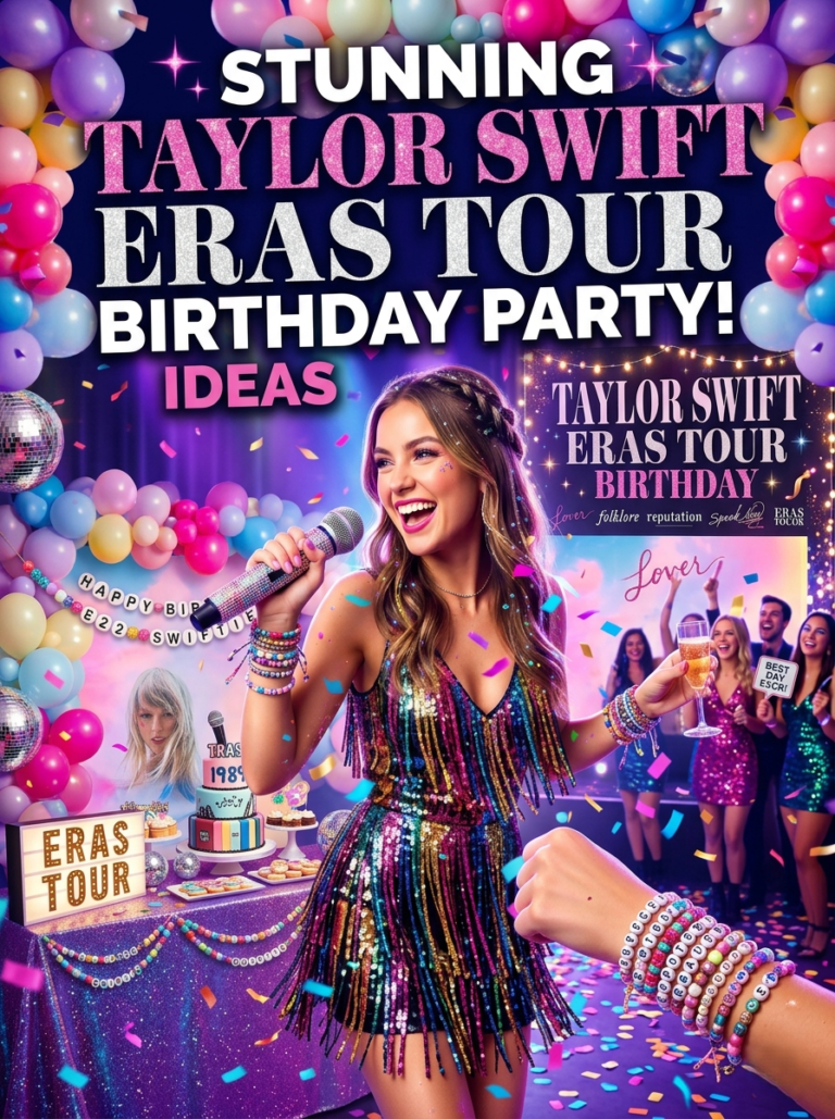 Taylor Swift Eras Tour Birthday Party