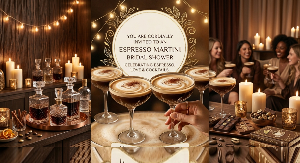 The Ultimate Martini Bridal Shower Theme: Espresso, Love & Cocktails!