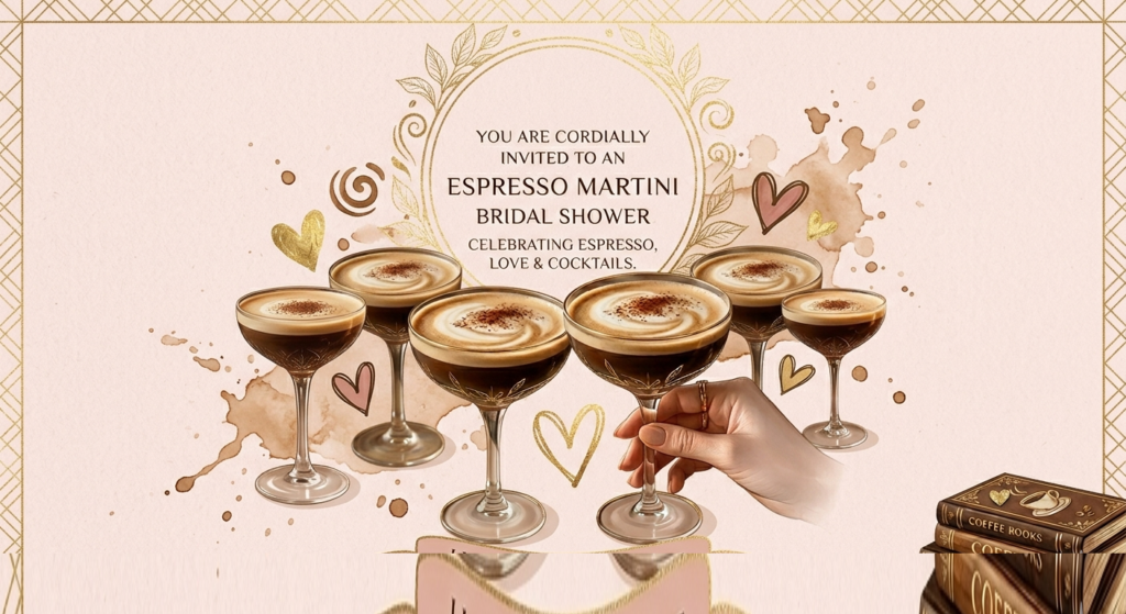 The Ultimate Martini Bridal Shower Theme: Espresso, Love & Cocktails!