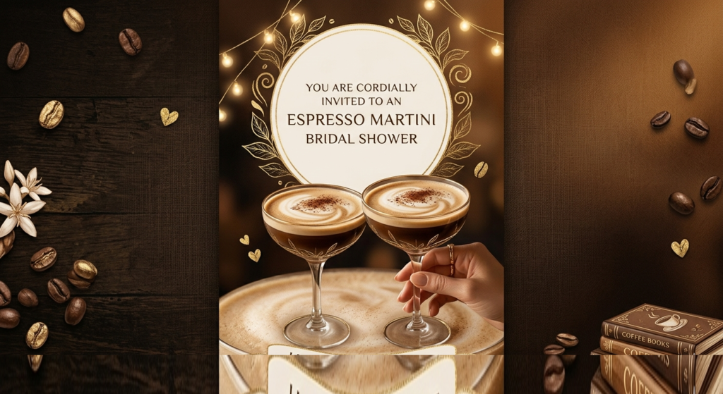 The Ultimate Martini Bridal Shower Theme: Espresso, Love & Cocktails!