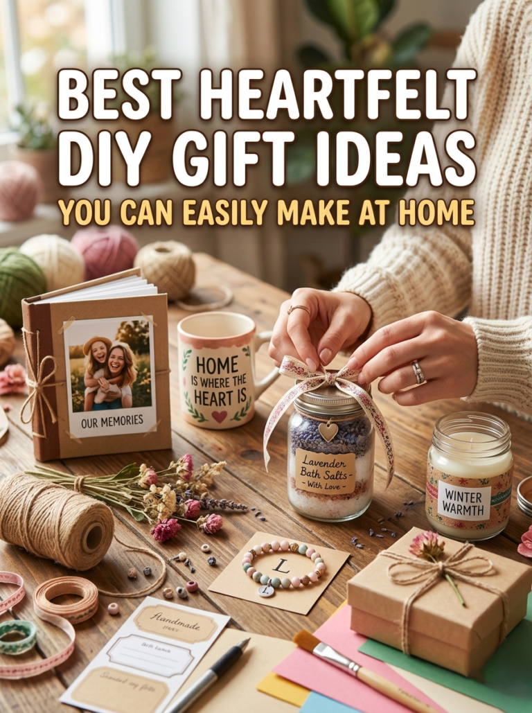 Best Heartfelt DIY Gift Ideas