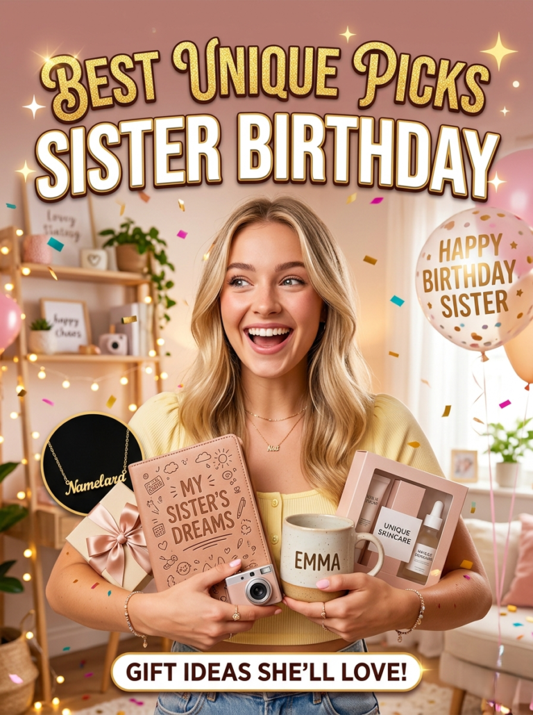 Gift Ideas for Sister Birthday (Best Unique Picks)