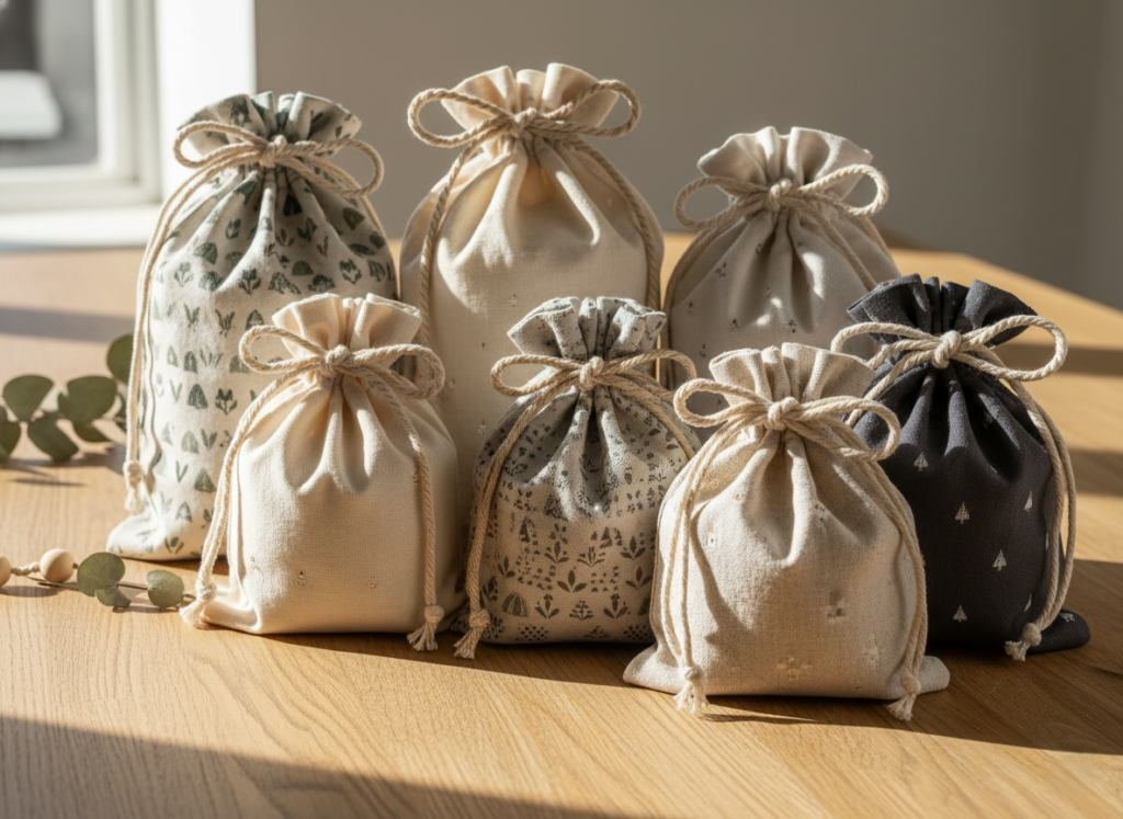 Reusable Fabric Gift Bags