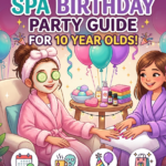 Spa birthday party for 10-year-olds at home — complete guide