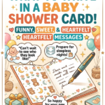 What to write in a baby shower card — funny, sweet and heartfelt messages
