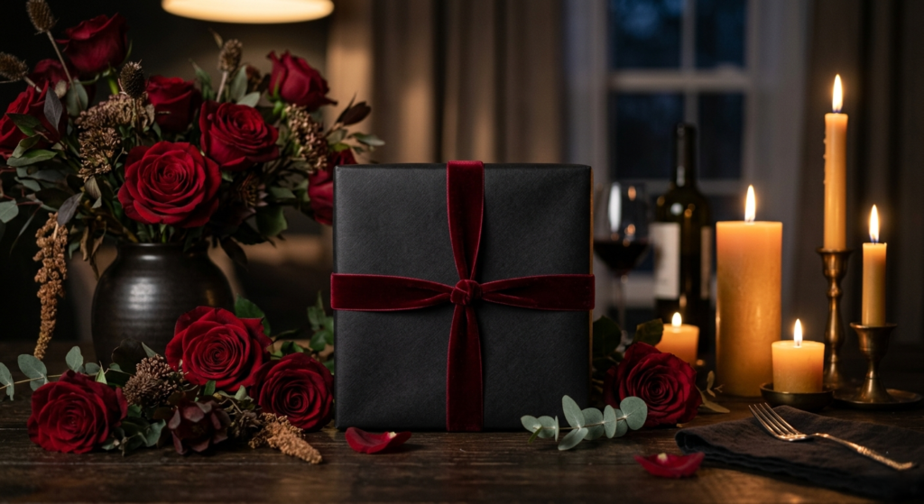 folded gift package