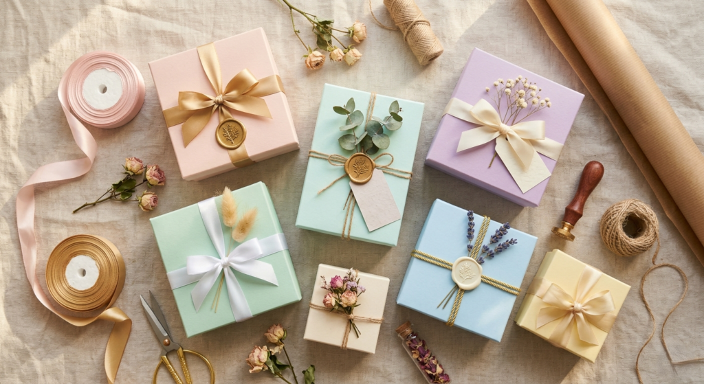 handmade DIY gift boxes