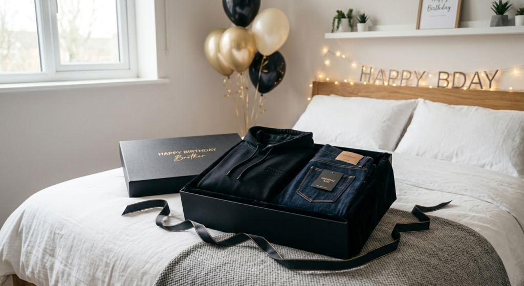 modern birthday surprise