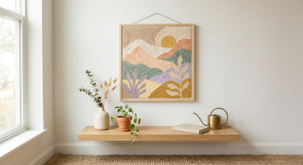needle wall art