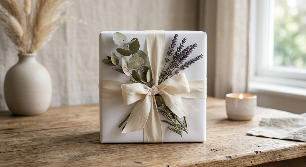 stunning gift wrapping