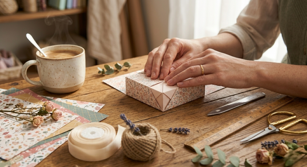 style paper gift box