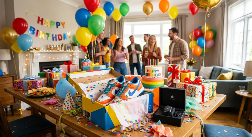 vibrant birthday decoration