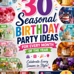 30 Seasonal Birthday Party Ideas for Every Month of the Year