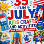 35 Fun July Kids Crafts and Activities for Summer Learning
