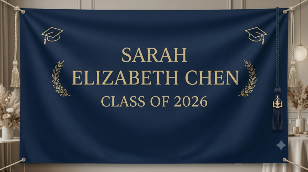 Minimalist Typographic Banner