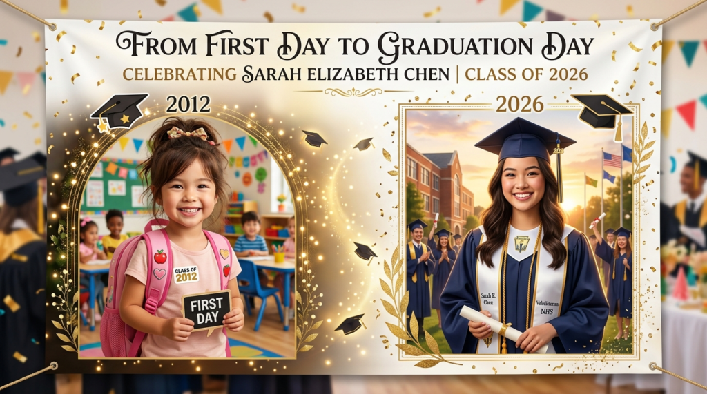 Then and Now photo banner